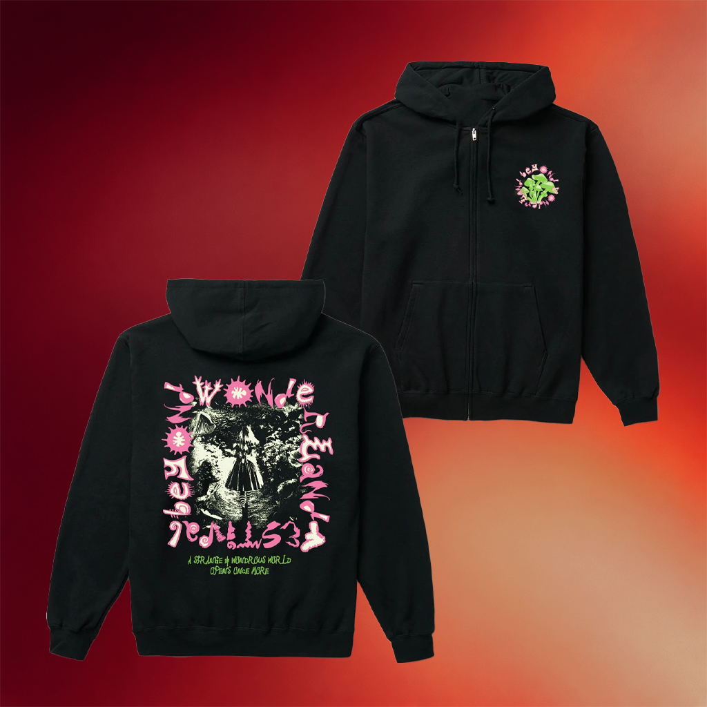Insomniac Merch 2026 Beyond Wonderland Wonder Walk Zip Hoodie Gifts For Sister