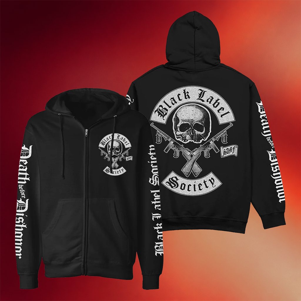 Black Label Society Merch 2026 Mafia Zip Hoodie Cool Gifts For Music Lovers