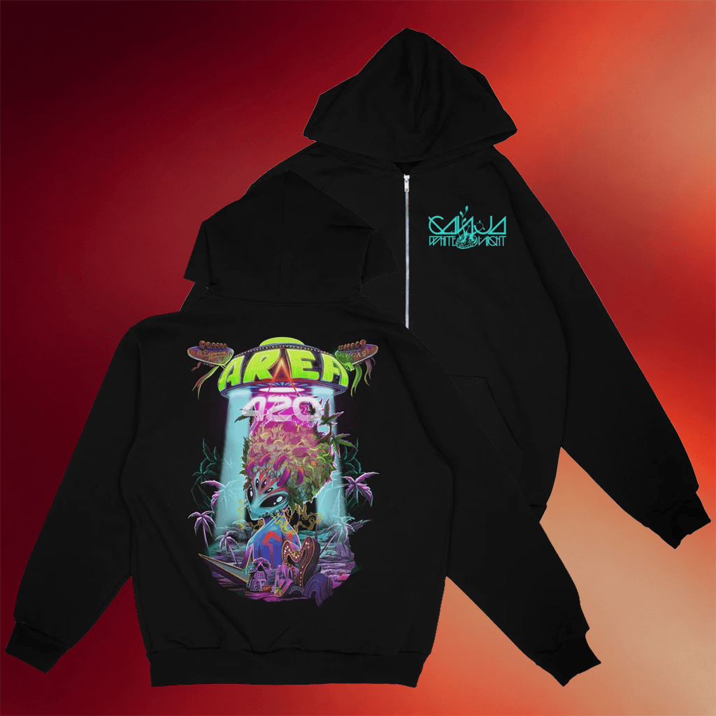 Ganja White Night Merch Area15 Event Zip Hoodie Gift Ideas For Son