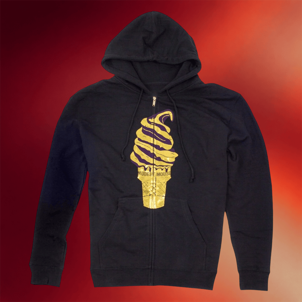 Modest Mouse Merch 2026 Melt Down Zip Hoodie Unique Gifts For Band Fans
