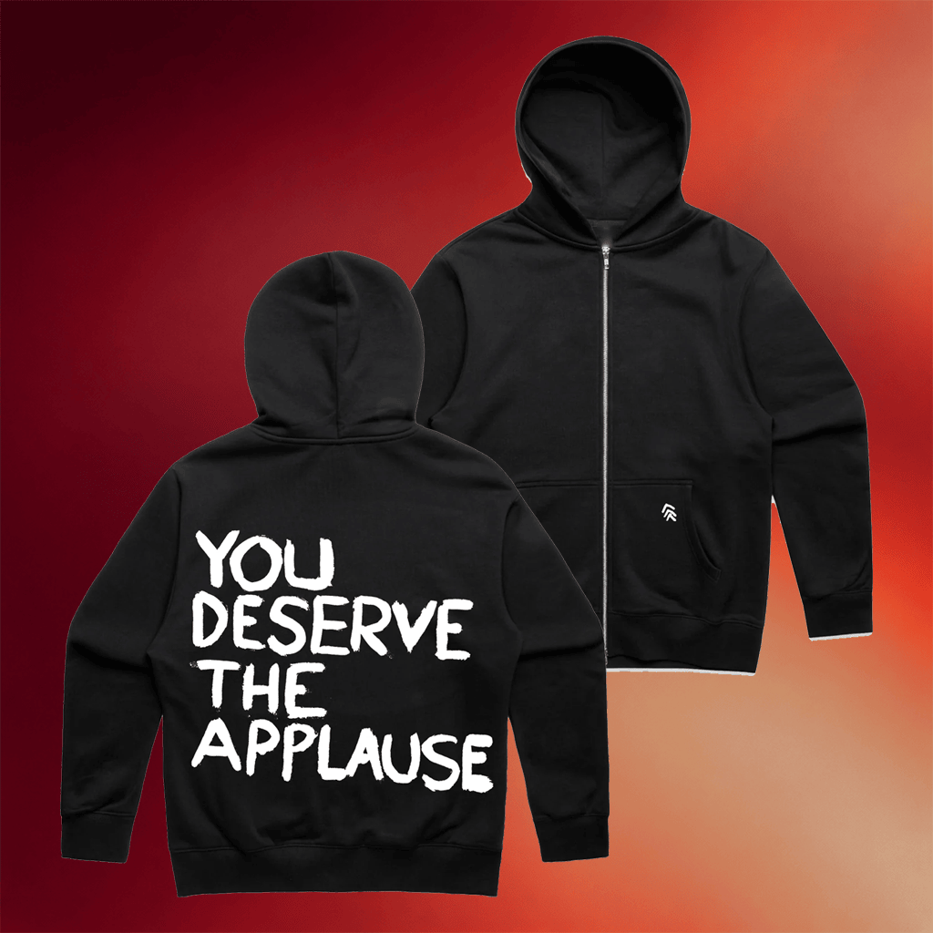 Martin Smith Merch 2026 You Deserve The Applause Zip Hoodie Music Gift Ideas For Guys