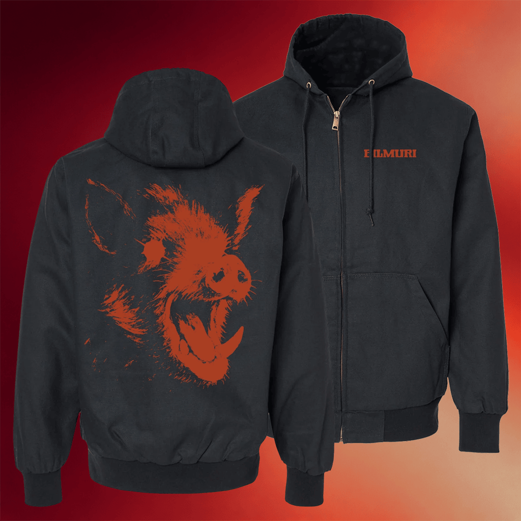 Bilmuri Merch Kinda Hard Hog Zip Hoodie Bilmuri Apparel Birthday Gift For Husband