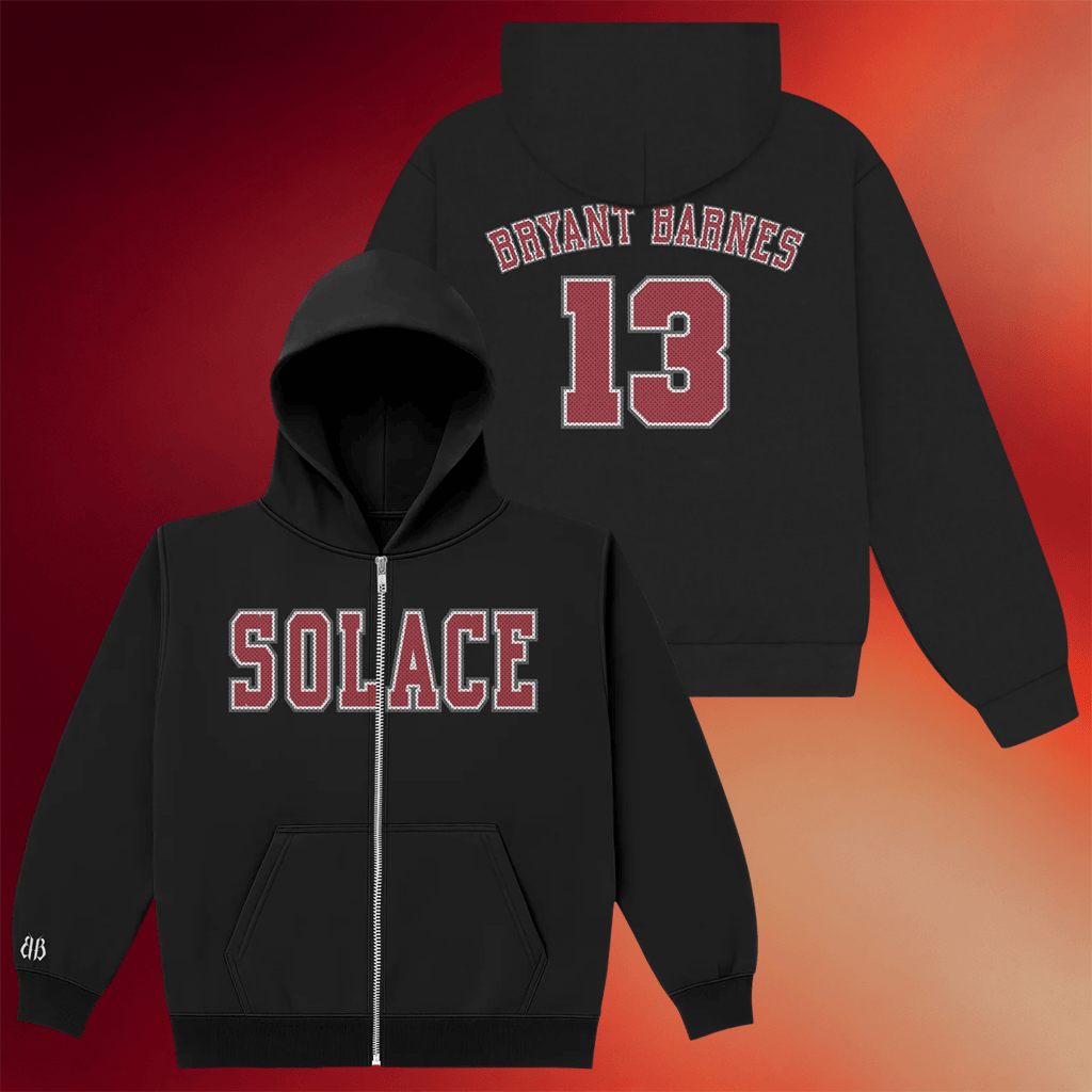 Bryant Barnes Merch 2026 SOLACE Tour Zip Hoodie Gift Ideas For Music Lovers