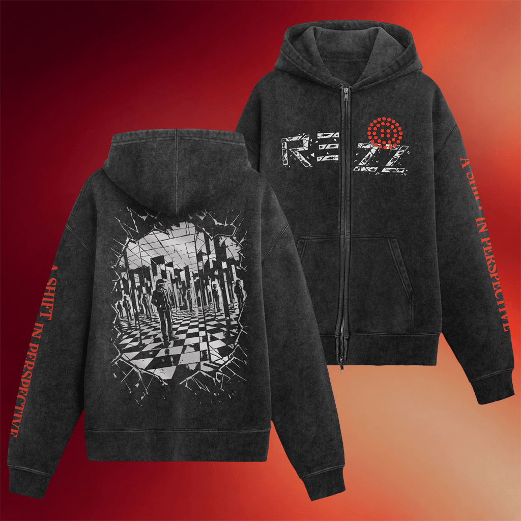 Rezz Merch 2026 A Shift In Perspective Zip Hoodie Gifts Ideas For DJ Fans
