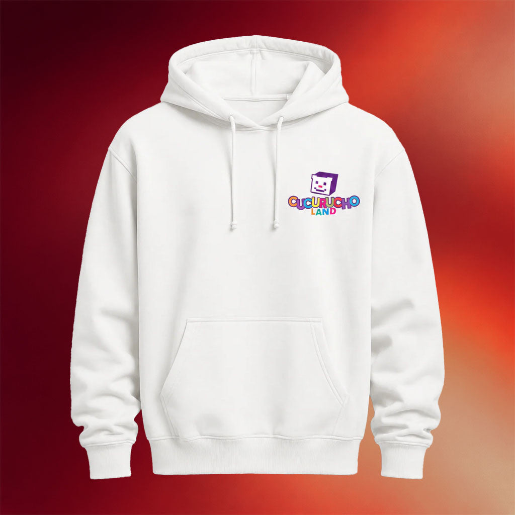 QSMP Merch 2026 Cucurucho Land White Hoodie Unique Birthday Present For BFF