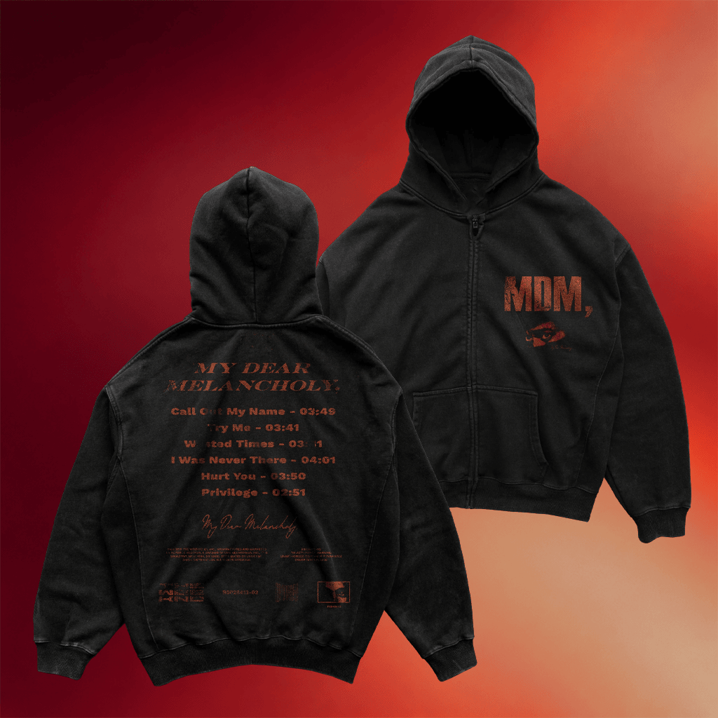 XO Merch 2026 My Dear Melancholy Zip Hoodie MDM Hoodie Birthday Gift Ideas For Him