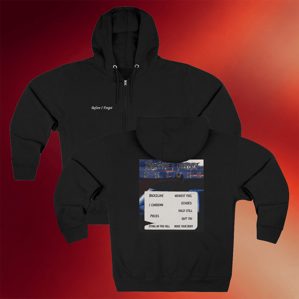 The Kid Laroi Merch 2026 Before I Forget Deluxe Zip Hoodie Presents For Music Lovers