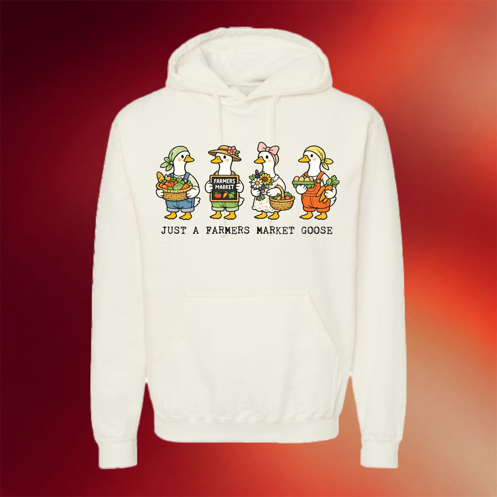 Michigan Storm Chasers Merch 2026 Just A Farmers Market Goose Hoodie Gifts For Mom