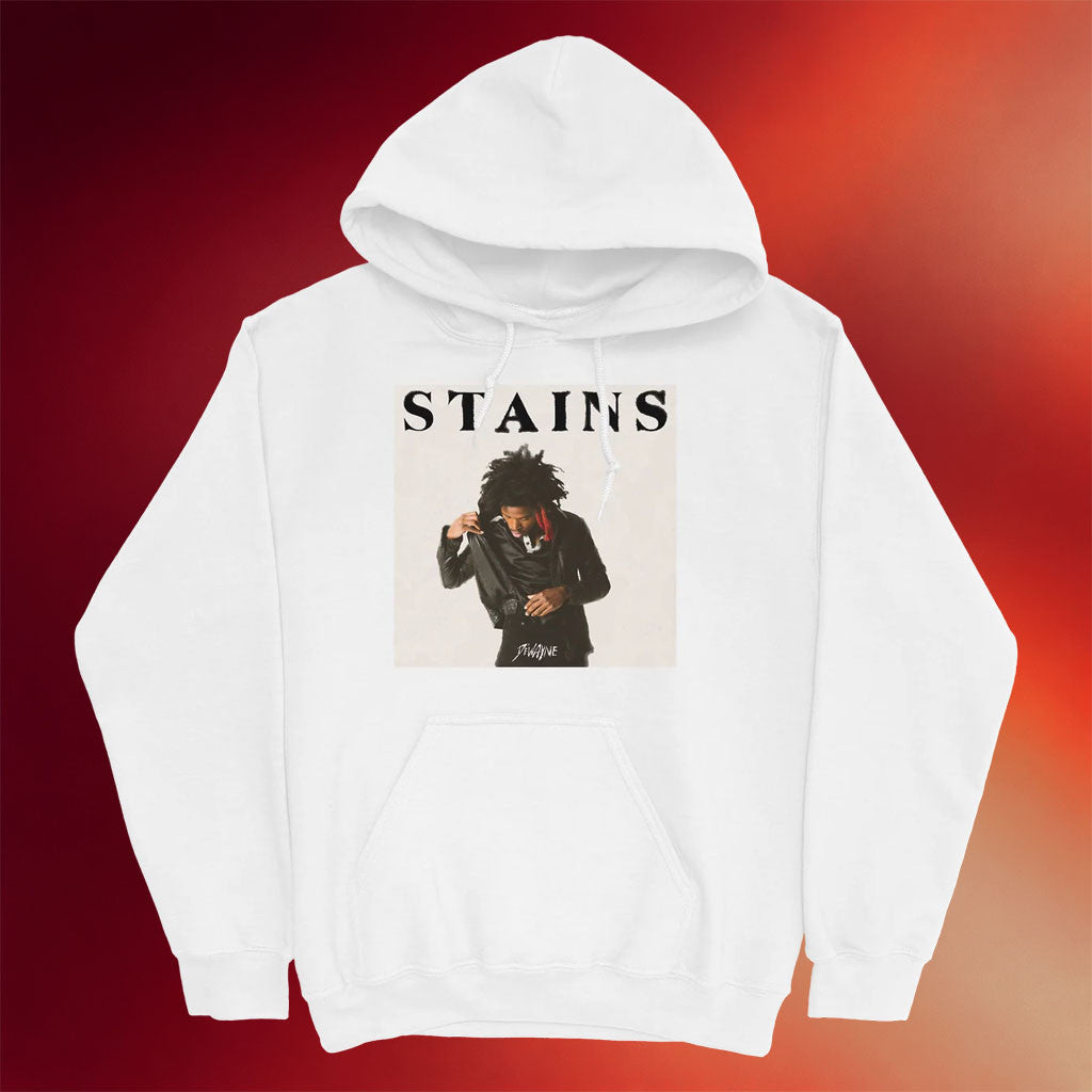 DE_WAYNE Merch 2026 Stains Hoodie DE_WAYNE Hoodie Cool Gifts For Rock Lovers