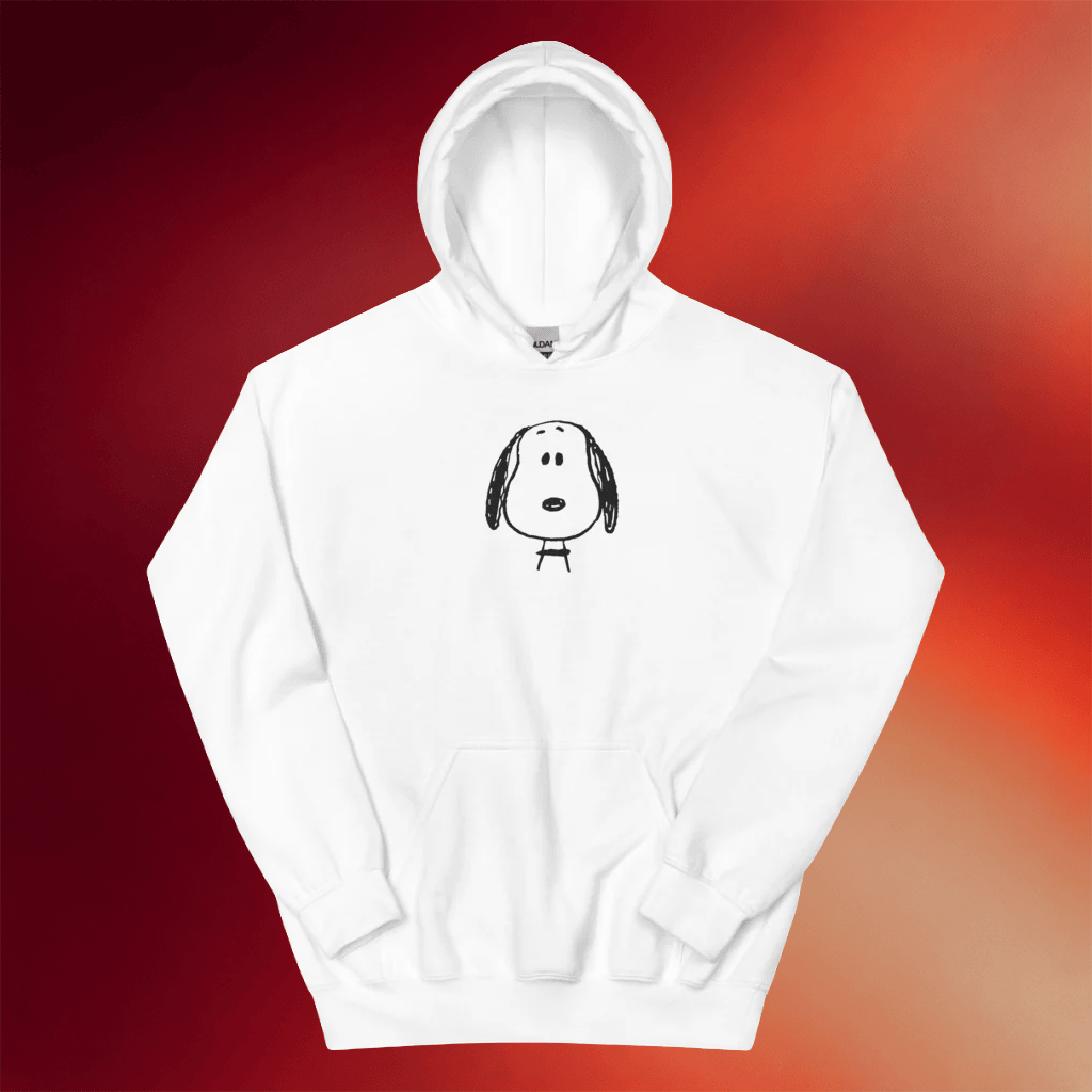 Peanuts Merch Peanuts Snoopy Face Hoodie Birthday Gift Ideas For Husband