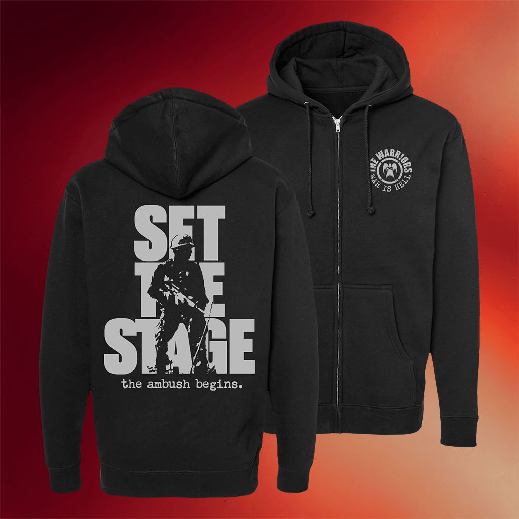 The Warriors Merch 2026 Set The Stage Zip Hoodie The Warriors Hoodie Dad Father_s Day Gifts