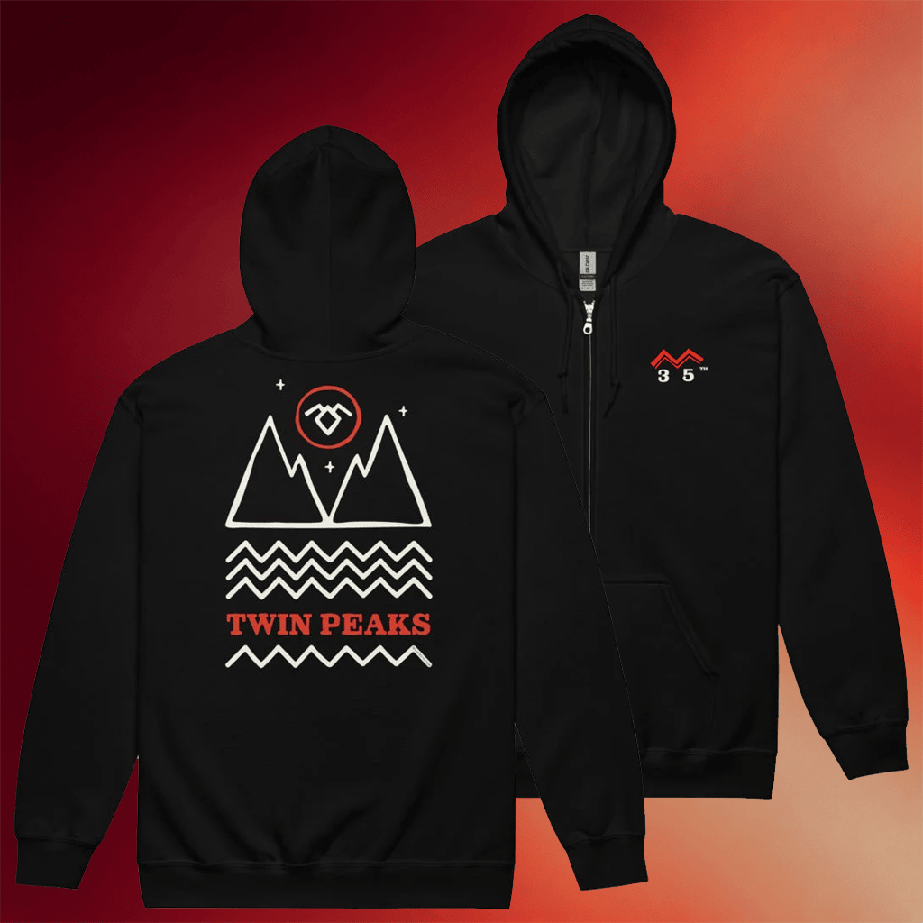 Twin Peaks Merch Twin Peaks City Zip Up Hoodie Best Gifts For Brother