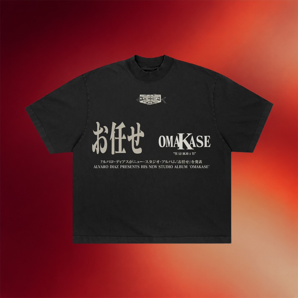 Alvaro Diaz Merch 2026 Te Lo Dejo A Ti Black T-Shirt Best Gifts For Rapper Fans