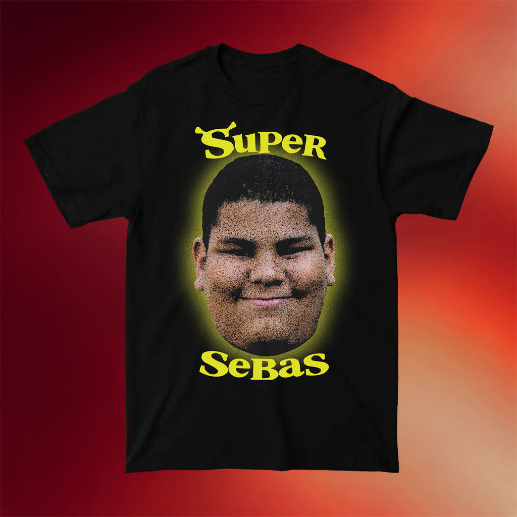 Baylen Levine Merch Super Sebas Black T-Shirt Birthday Gift For Brother