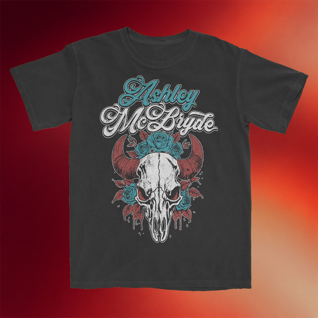 Ashley McBryde Merch 2026 Coal Skull T-Shirt Present For Country Music Fans