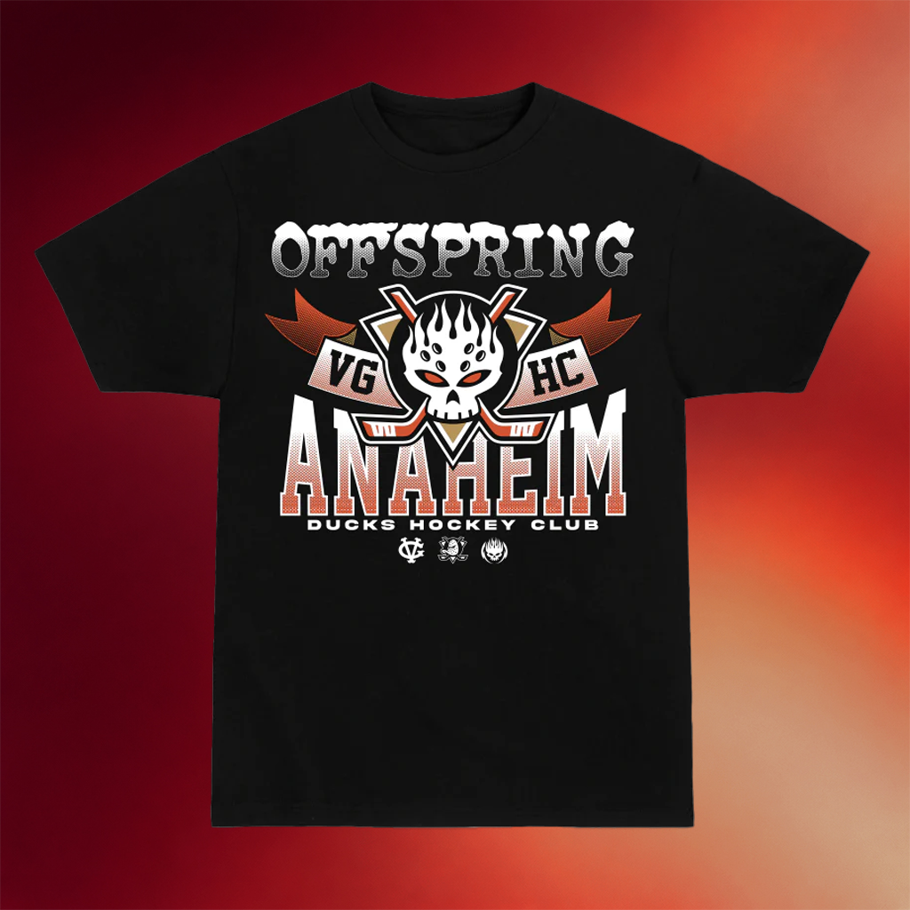 Anaheim Team Merch Pretty Fly For A Duck Guy Banner T-Shirt Ice Hockey Fan Gifts