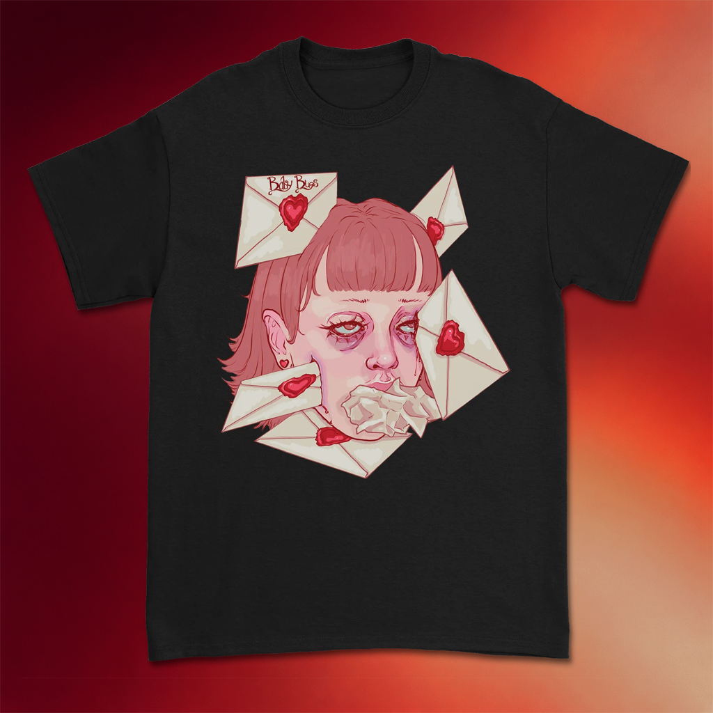 Baby Bugs Merch 2026 Love Letters T-Shirt Black Unique Gifts For Sisters