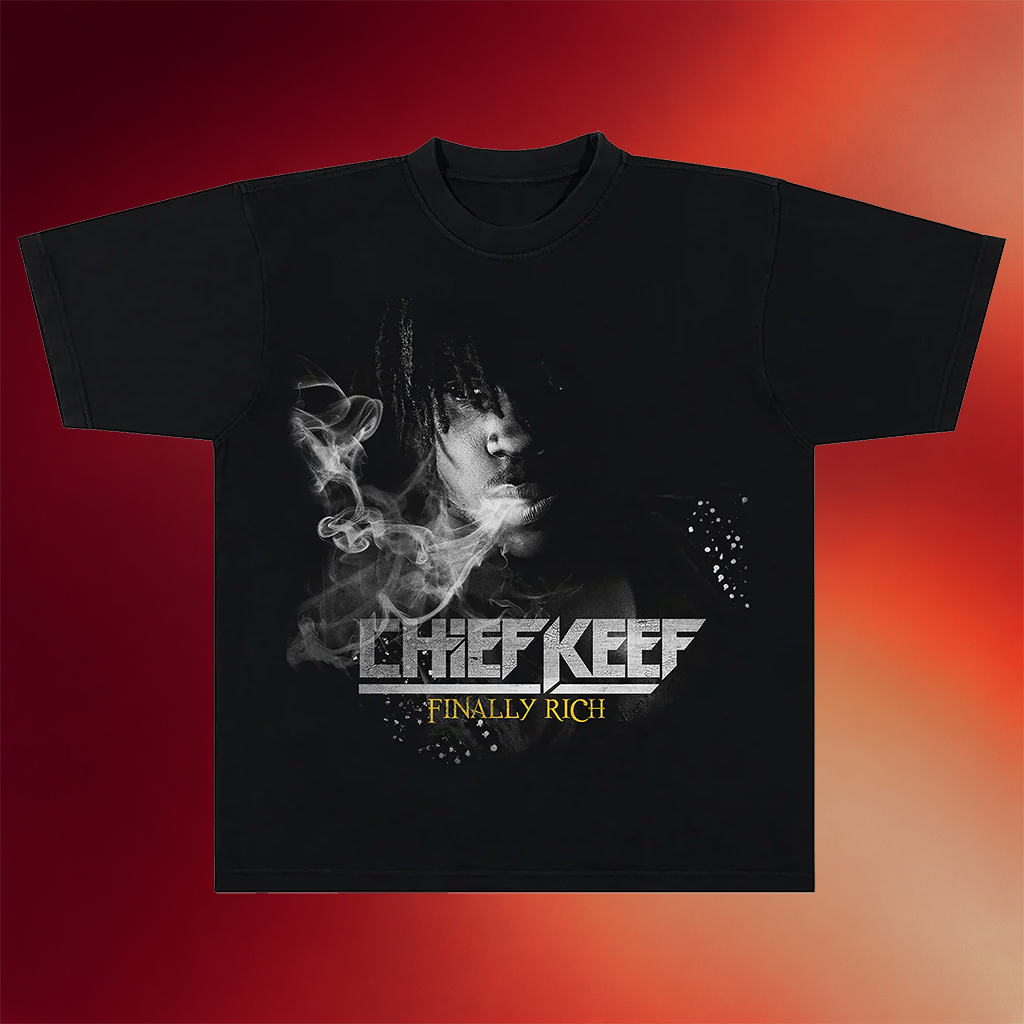 Chief Keef Merch 2026 Finally Rich T-Shirt Chief Keef Shirt Present For Rapper Fans
