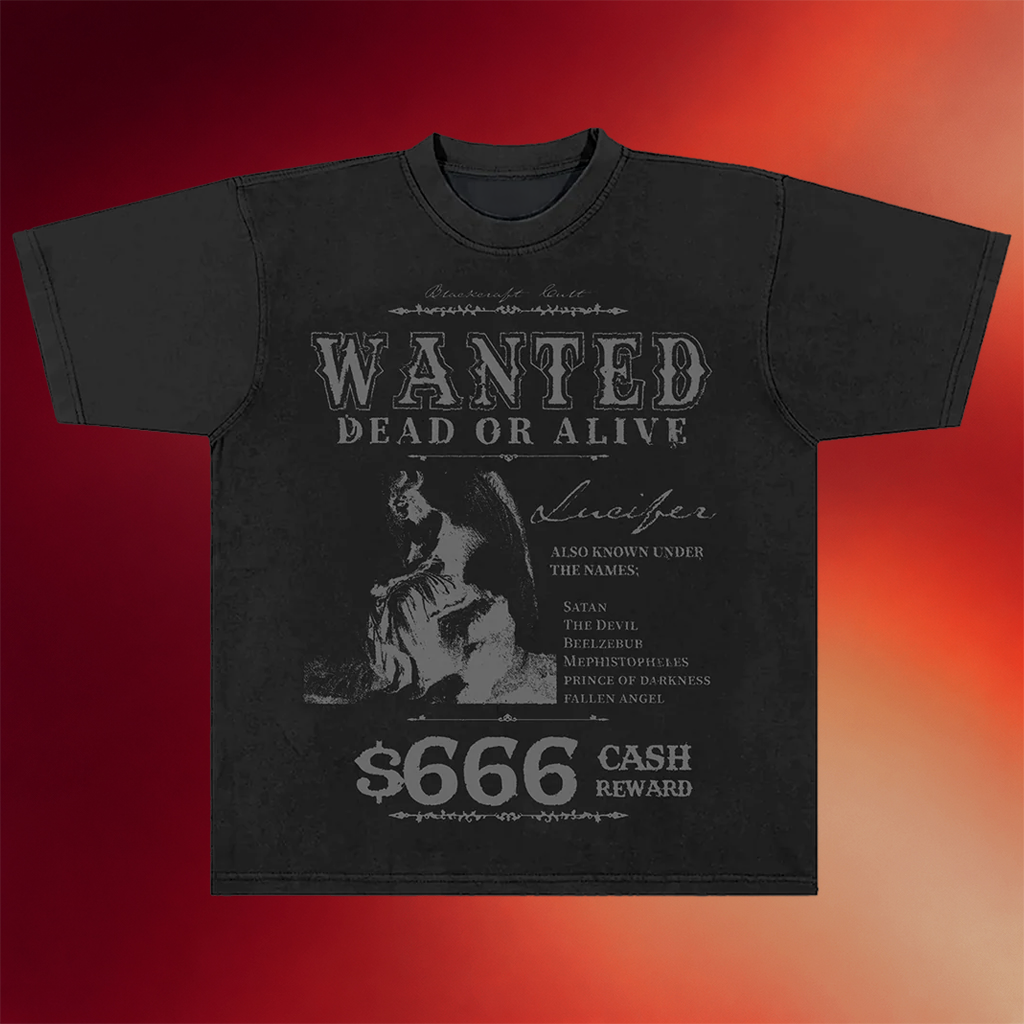 Blackcraft Clothing Merch 2026 Wanted Dead Or Alive T-Shirt Gifts For Husband