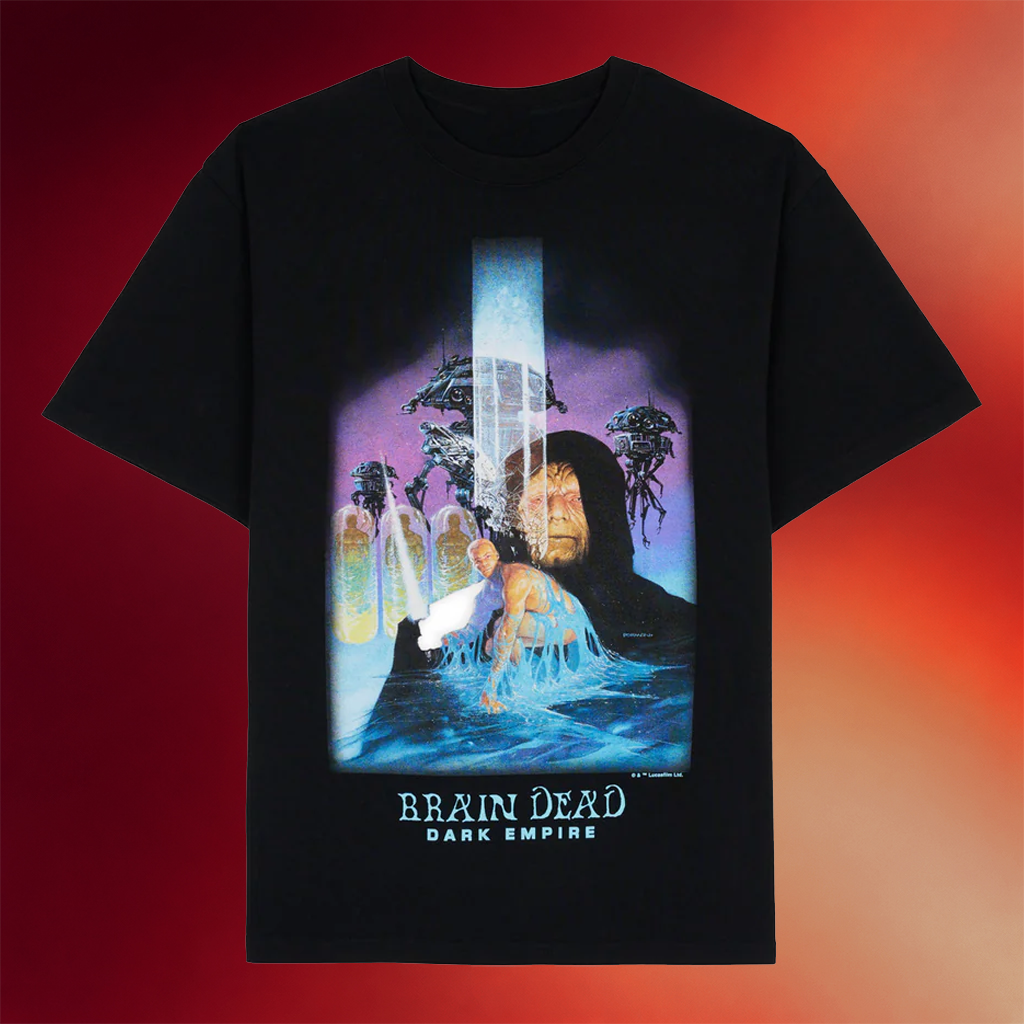 Brain Dead Merch 2026 Brain Dead X Star Wars Dark Empire Bacta Tank T-Shirt Gifts For Him