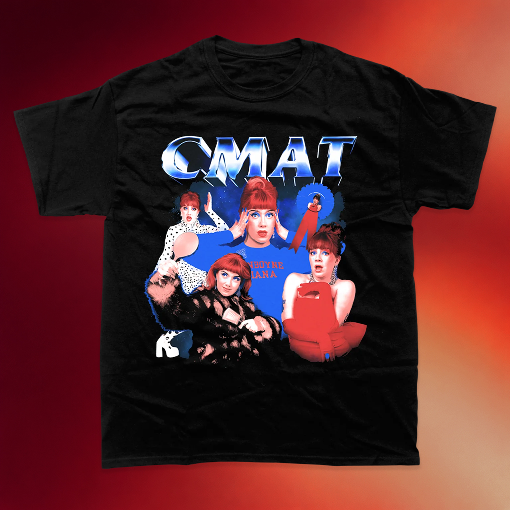 CMAT Merch 2026 CMAT Bootleg T-Shirt Black Gifts For Music Lovers