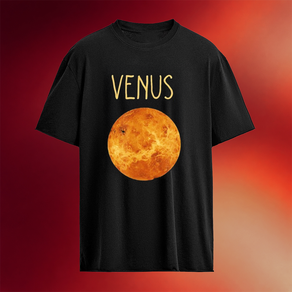 Camiseta Planet Venus T-shirt Unique Birthday Gift For Wife