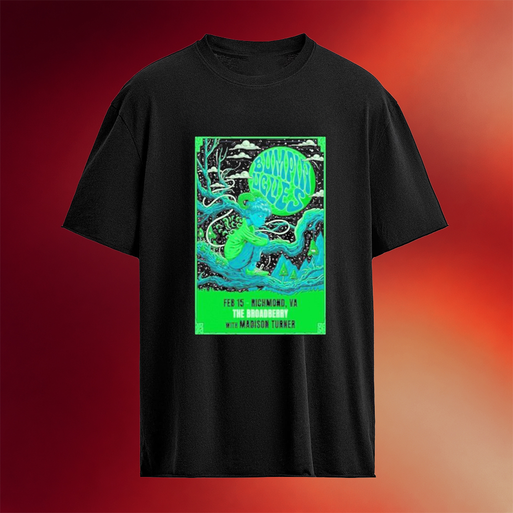 Bumpin Uglies The Broadberry Richmond T-Shirt Bumpin Uglies Merch Gifts For Music Fans