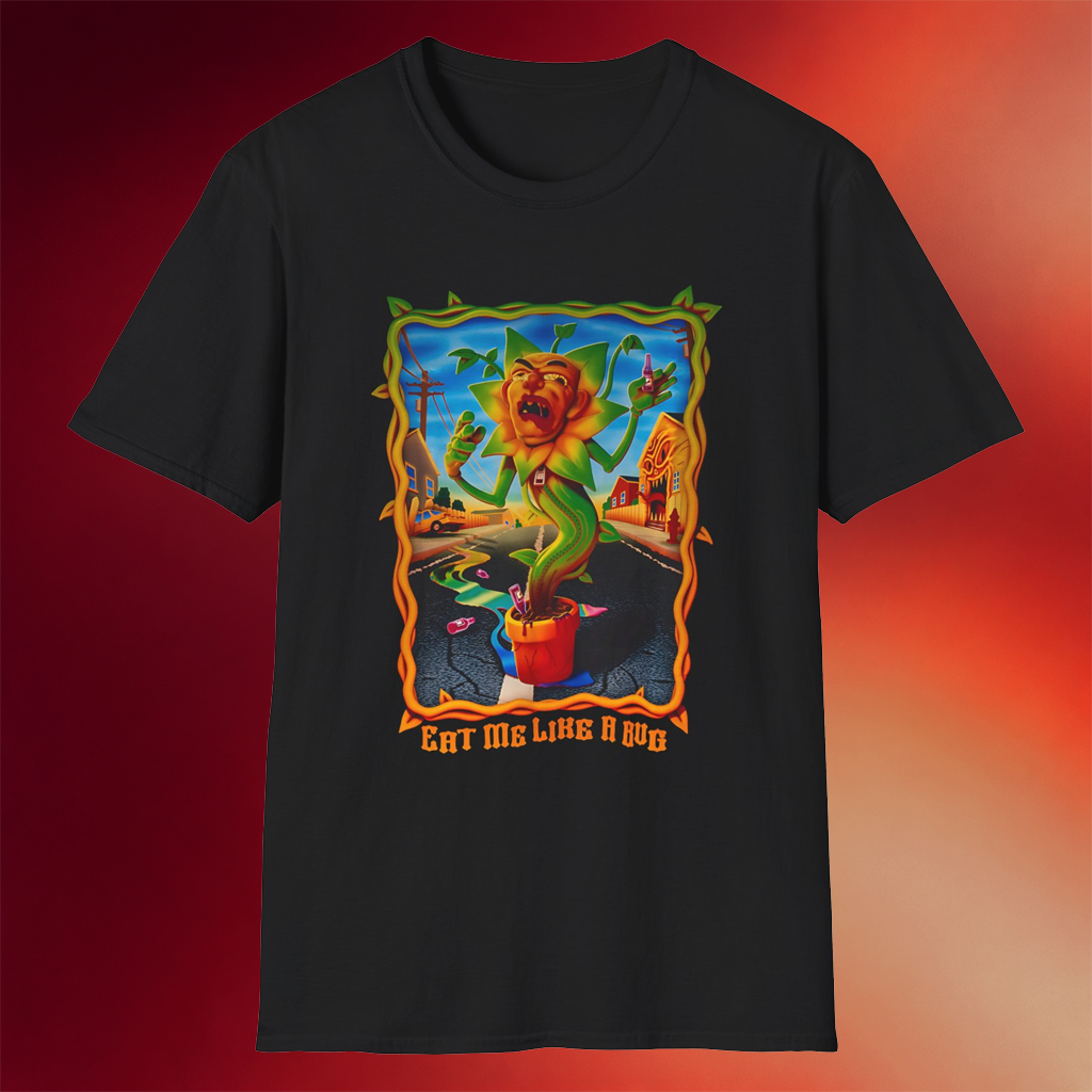 CreepCast Merch 2026 Eat Me Like A Bug T-Shirt Birthday Ideas For Boyfriend