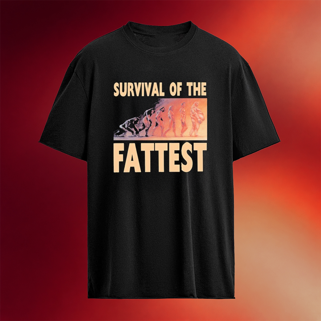 Fat Wreck Chords Survival Of The Fattest T-Shirt Unique Birthday Gift For Dad