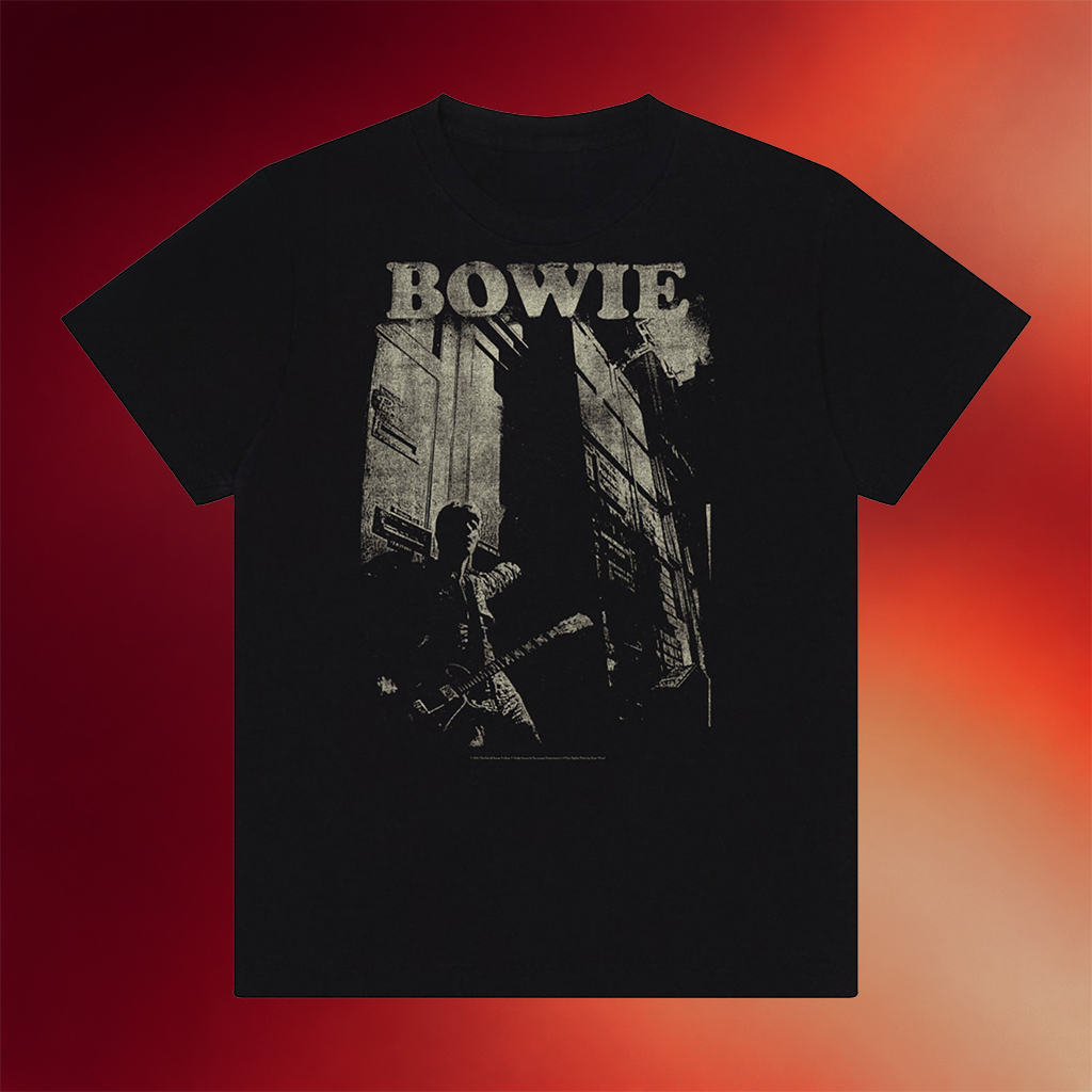 David Bowie Merch 2026 Against The Wall T-Shirt Presents For Music Lovers