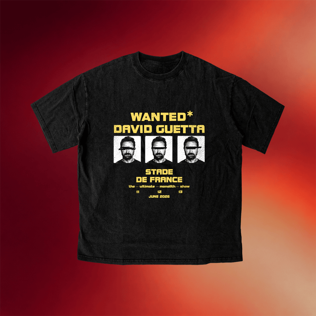 David Guetta Merch 2026 Wanted David Guetta T-Shirt Stade De France Shirt Present For DJ Fans