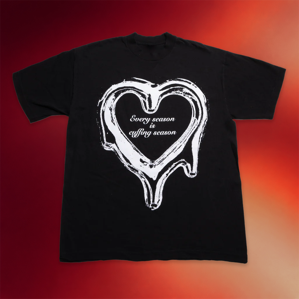R&B Only Merch 2026 Every Season Is Cuffing Season T-Shirt Music Lover Gifts For Couples