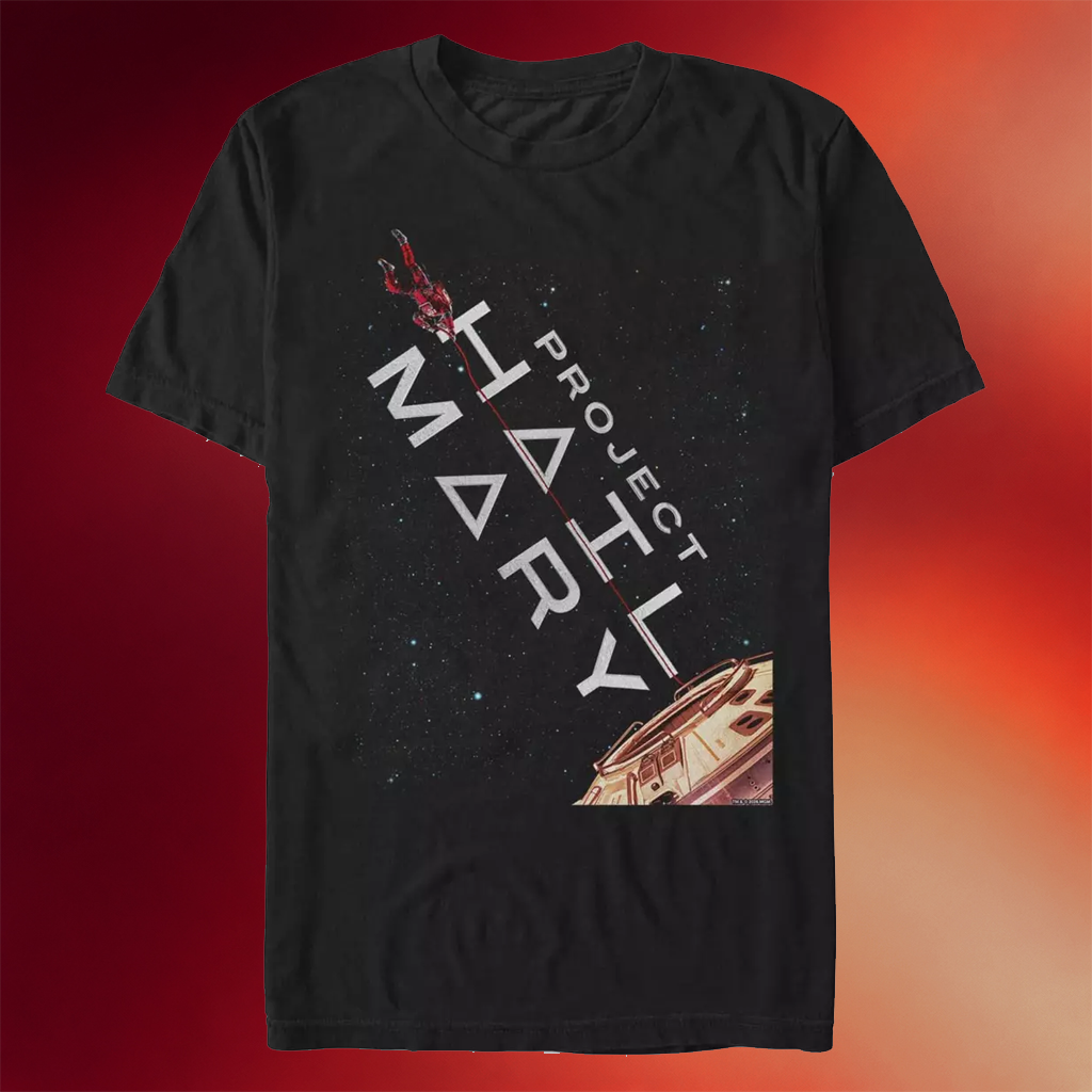 Project Hail Mary Merch 2026 Hail Space T-Shirt Best Gifts For Sci Fi Fans