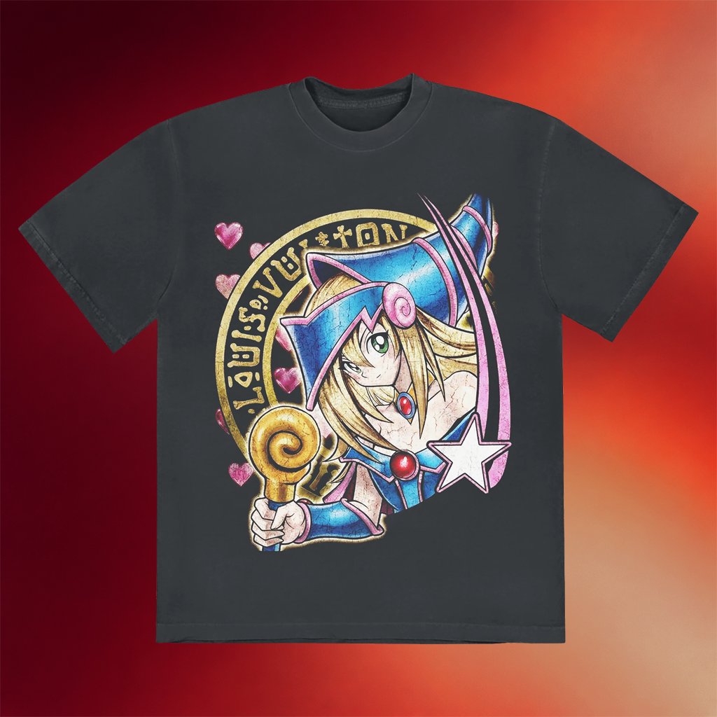 Secret Club Merch 2026 Dark Magician Girl T-Shirt Yu Gi Oh Shirt Gifts For Brothers