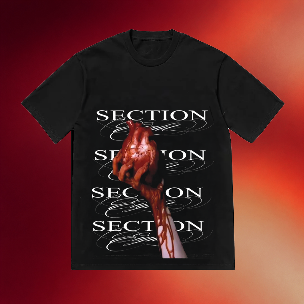 Section 8 Merch Rip Your Heart Out T-Shirt Section Shirt Birthday Ideas For Husband