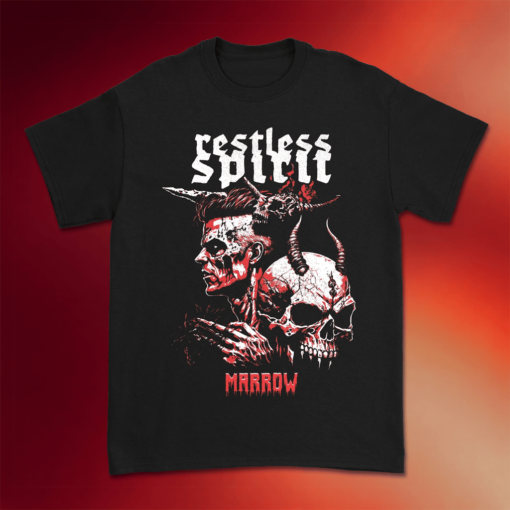 Restless Spirit Merch 2026 Marrow T-Shirt Black Music Gift Ideas For Guys
