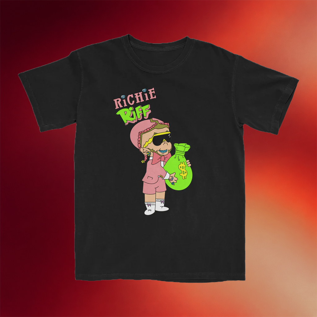 Riff Raff Merch 2026 RiChiE RiFF T-Shirt Riff Raff Shirt Gifts For Rapper Fans