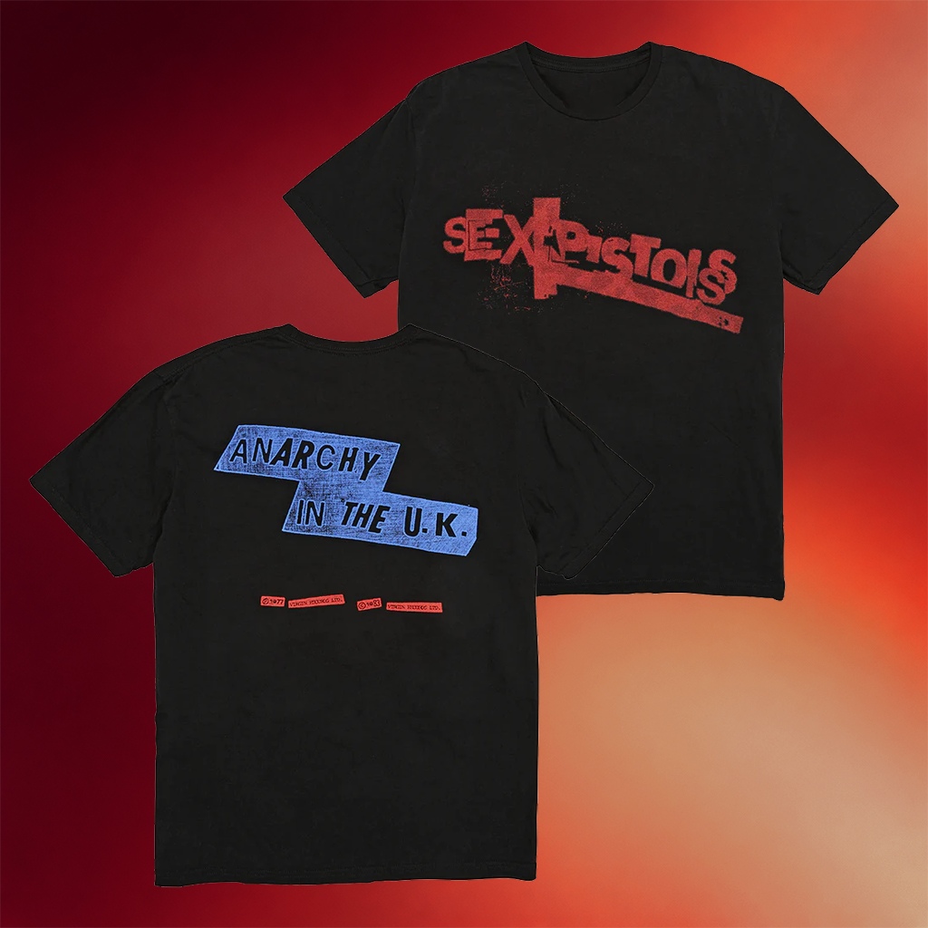 Sex Pistols Merch Anarchy In The UK T-Shirt Best Gifts For Rock Music Lovers