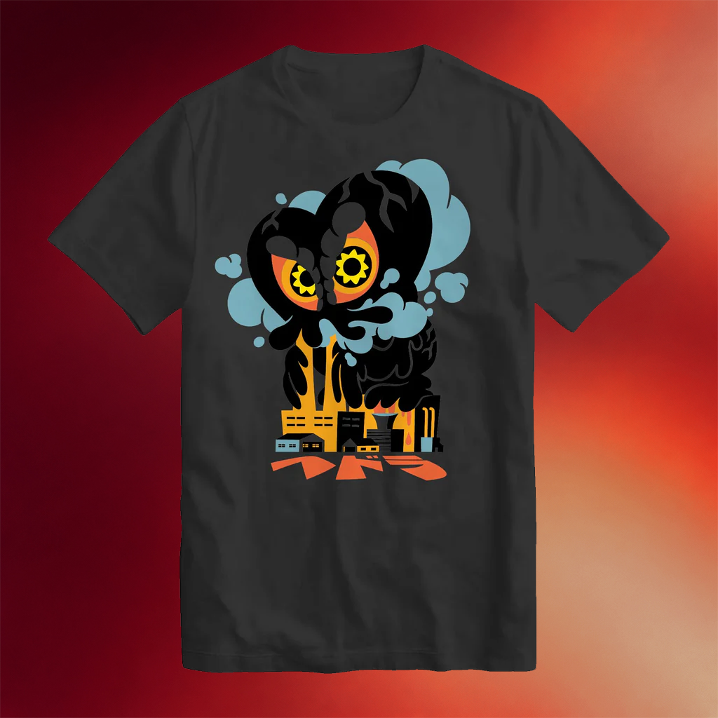 Super7 Merch 2026 Toho T-Shirt Hedorah Smokestack Shirt Gifts For Boyfriend