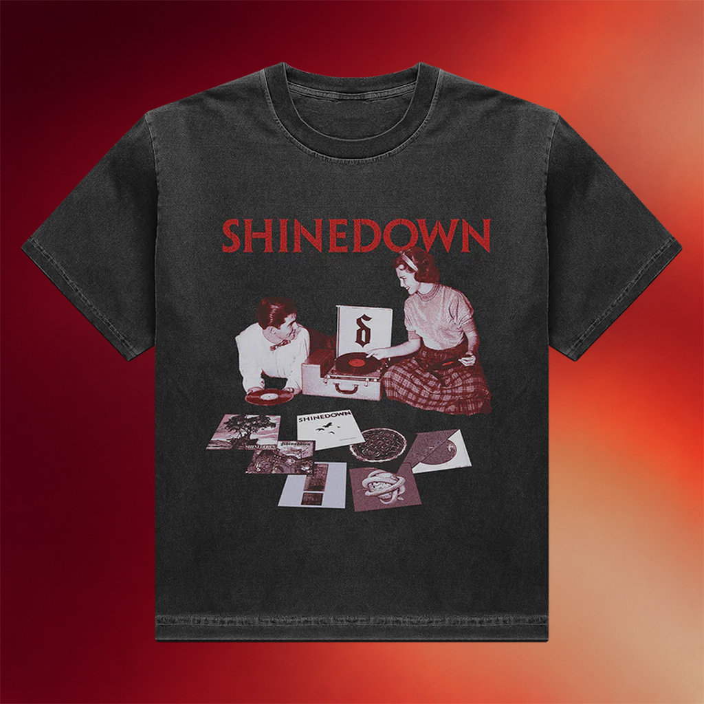 Shinedown Merch 2026 Discography T-Shirt Shinedown Shirt Gifts For Rock Band Fans