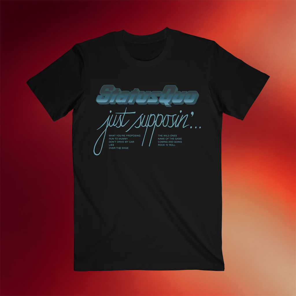 Status Quo Backstreet Merch 2026 Just Supposin Anniversary T-Shirt Fans Gifts