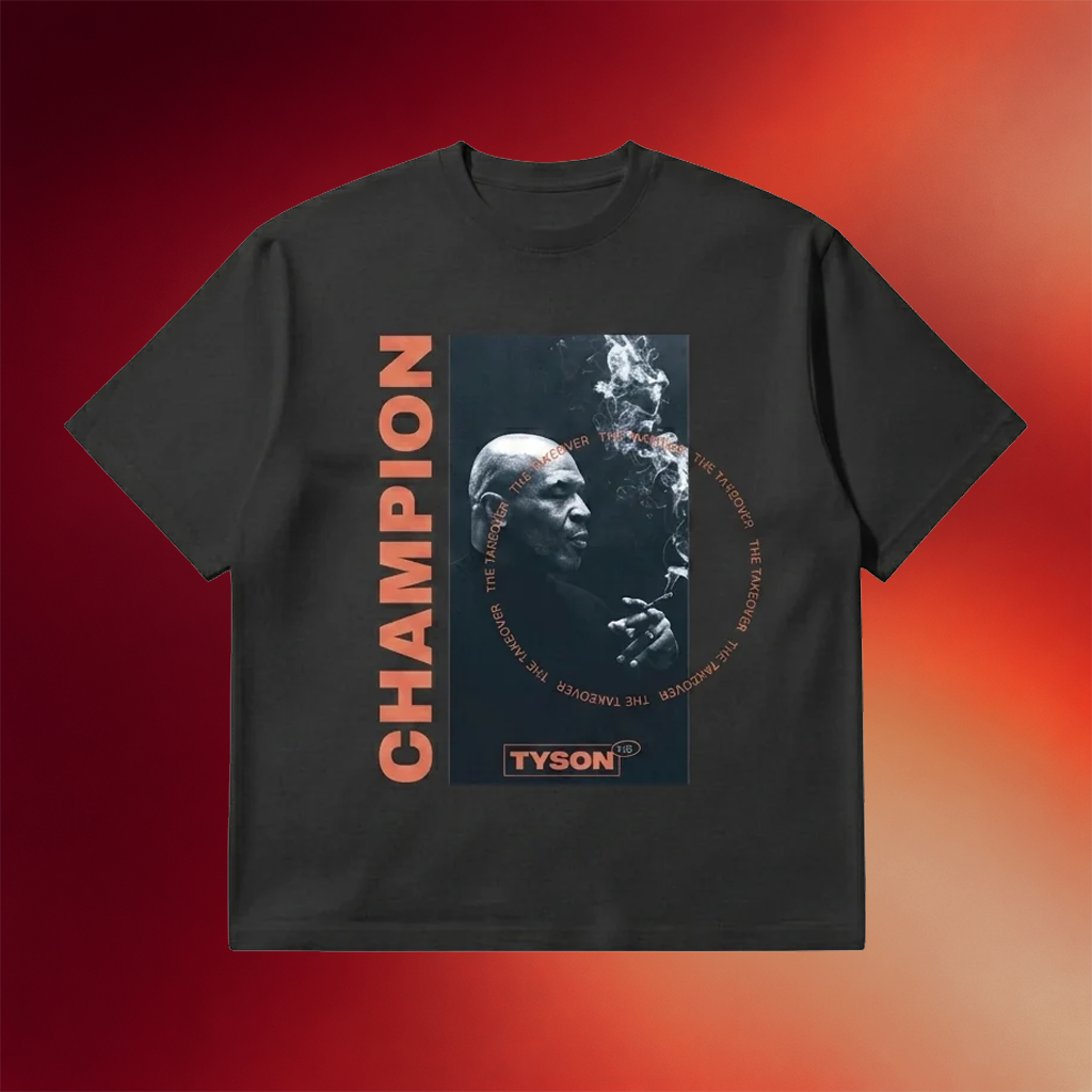Tyson 20 Merch 2026 Champion T-Shirt Mike Tyson Shirt Gifts Ideas For Brothers