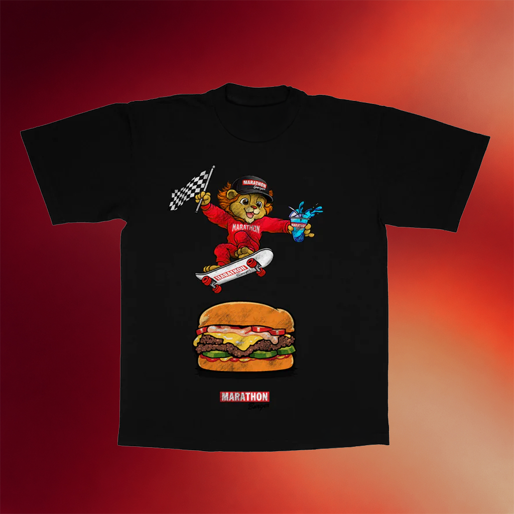 The Marathon Clothing Shop Merch 2026 Leo Skateboard T-Shirt Good Gifts For Boyfriend