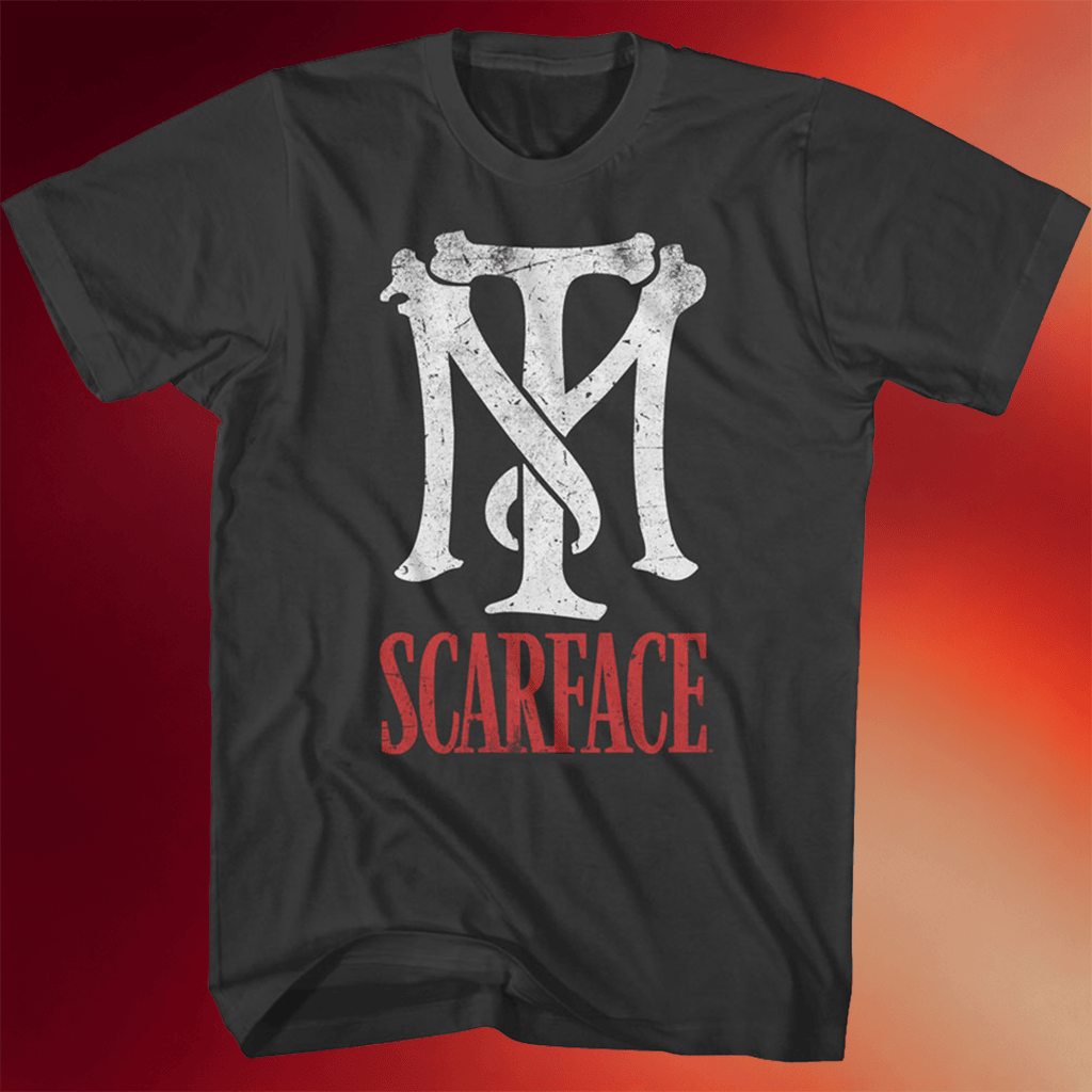 Tony Montana Shirt Scarface Logo T-Shirt Last Minute Father_s Day Gifts