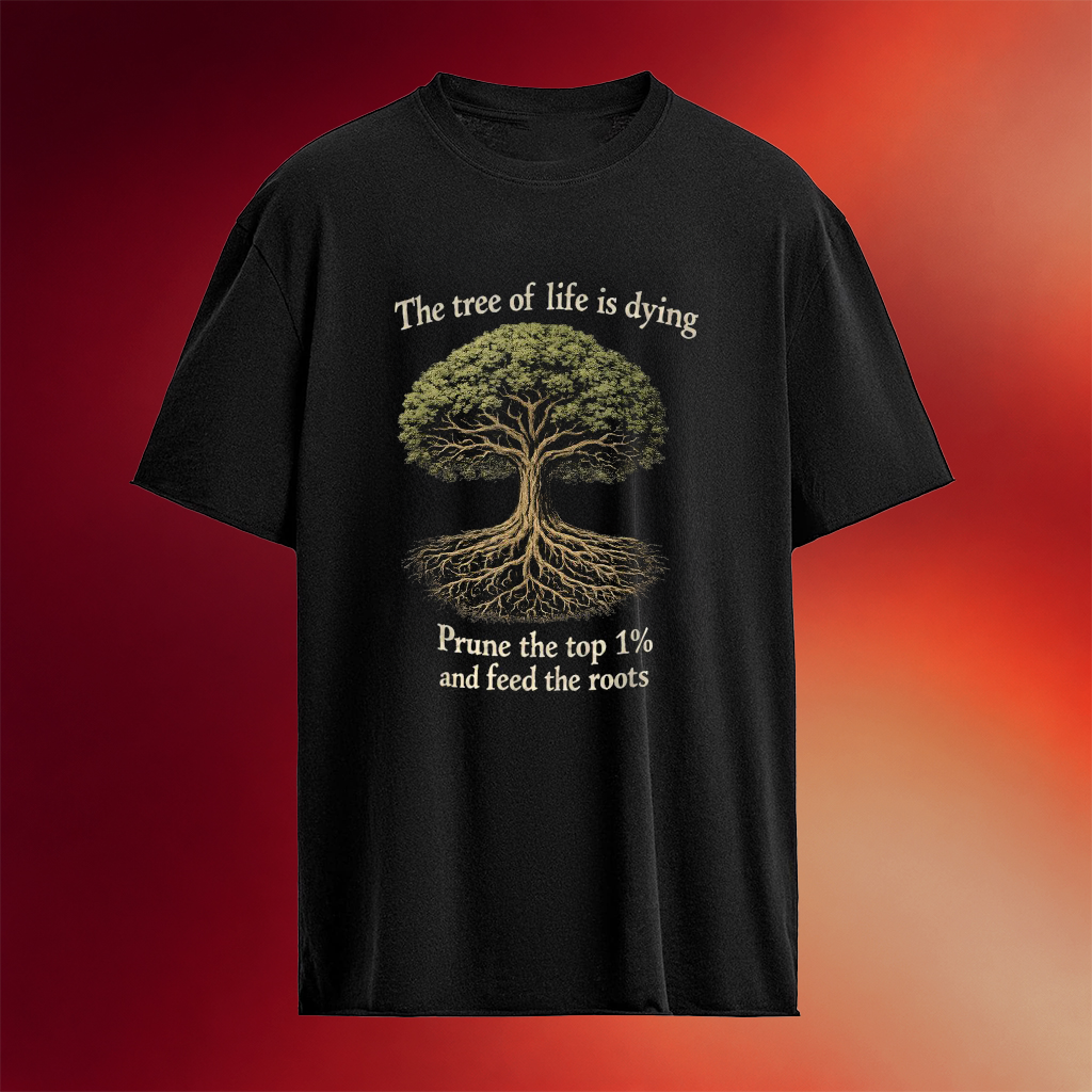 The Tree Of Life Is Dying Prune The Top 1 And Feed The Roots Tree T-Shirt Gifts For BFF