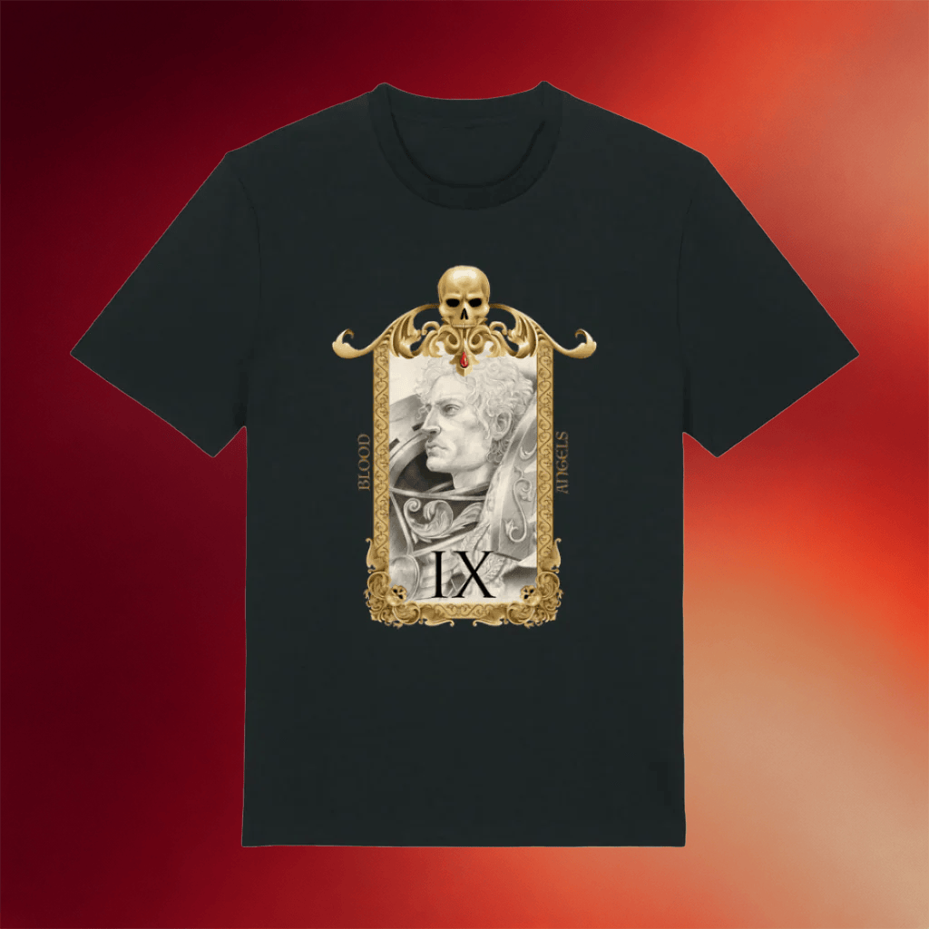 Warhammer Merch Blood Angels Sanguinius T-Shirt Gift Ideas For Husband