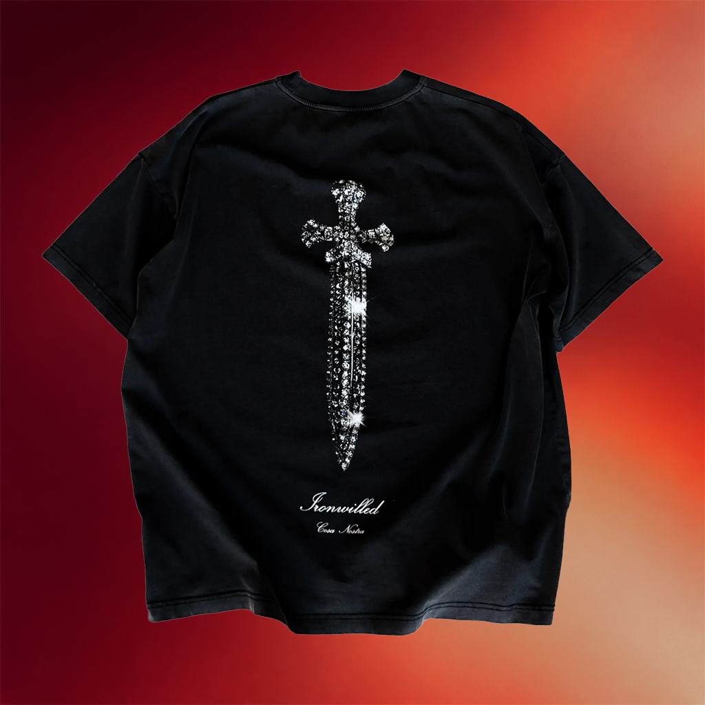 The Ironwilled Merch Diamond Dagger T-Shirt Birthday Present For Husband