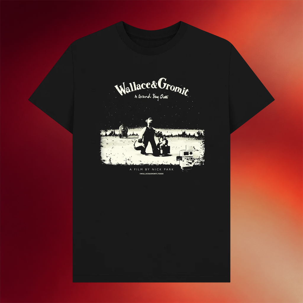 Wallace And Gromit Merch 2026 Vintage A Grand Day Out T-Shirt Gifts For Besties
