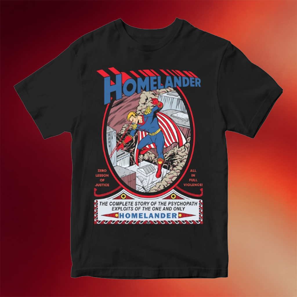 The Boys Merch 2026 Homelander T-Shirt The Boys Shirts Gifts For Your Boyfriend