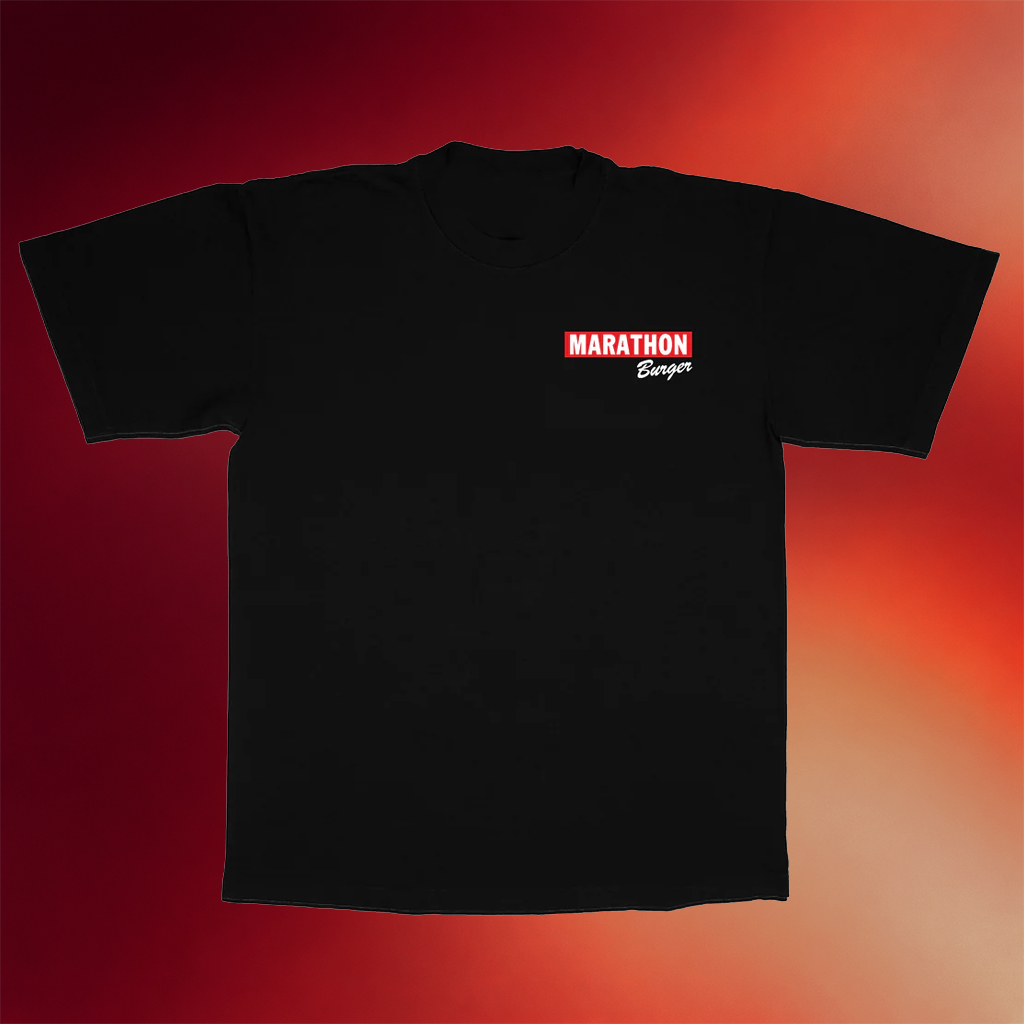 The Marathon Clothing Shop Merch 2026 Marathon Burger T-Shirt Perfect Father_s Day Gifts